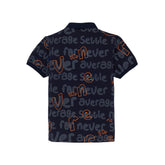 Boys All Over Printed Polo T-Shirt
